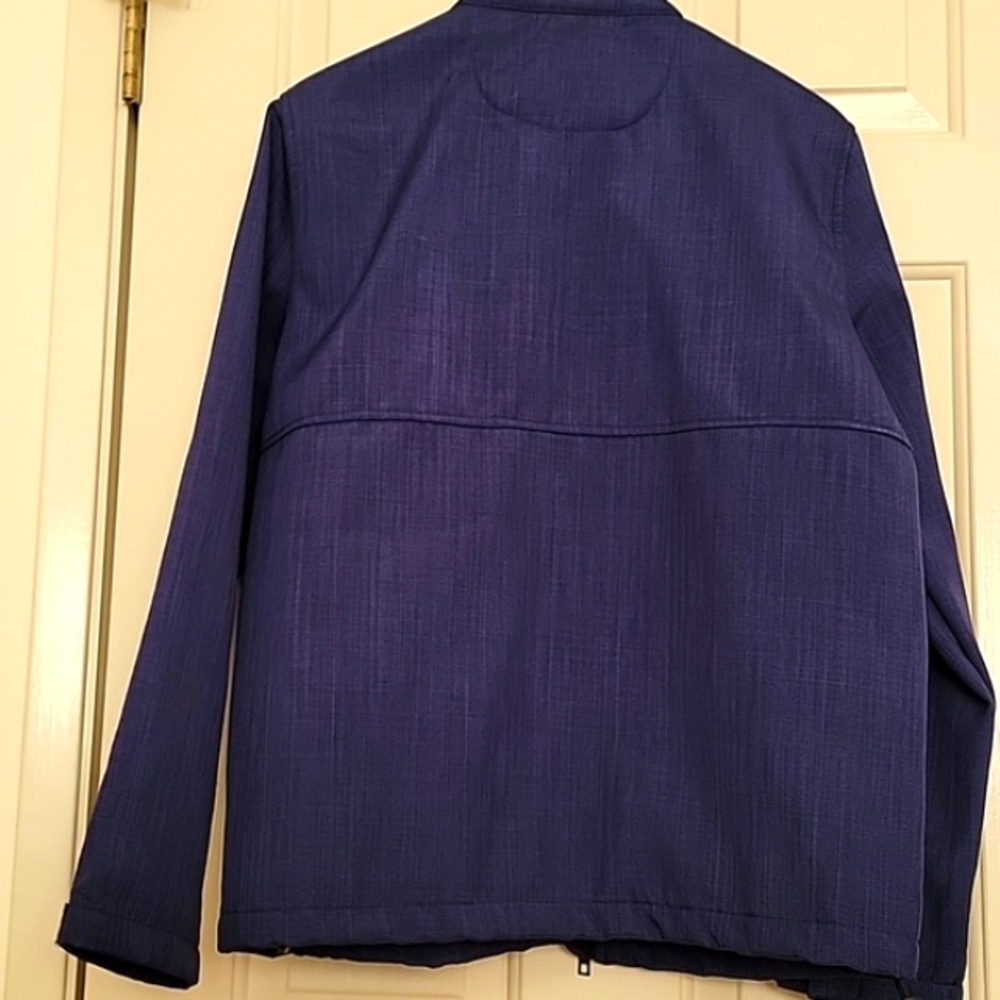NWT National Park Yosemite Water Repellant Navy Fleece Lined Jacket Men's Small - Picture 4 of 5
